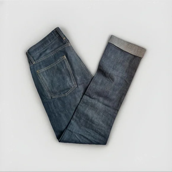 TAYLOR STITCH Slim Jean in Rinsed Organic Selvedge - Size 30